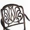 Gardenised Indoor and Outdoor Bronze Dinning Set 2 Chairs Cast Aluminum. QI003959CH.2 - alternate 6